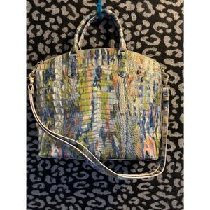 Brahmin Duxbury Large Bag Water Lily Melbourne Style k43217300070 NEW